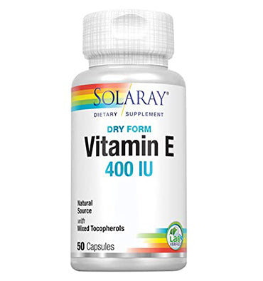 Vitamina E Dry  400 IU, 50 Caps