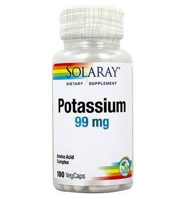 Citrato de potasio, 99 mg, 120 cápsulas