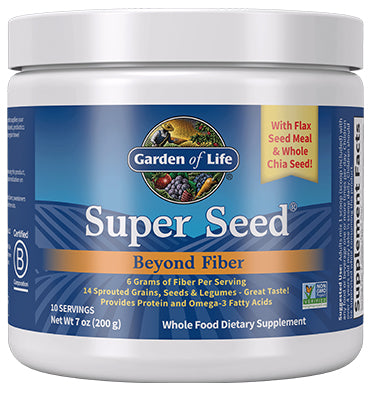 Garden of Life, Super Seeds Beyond Fiber. 600 gr.