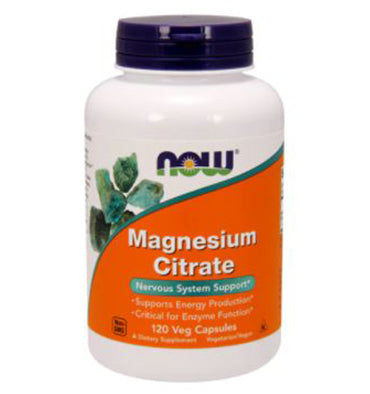 Magnesio Citrato 400 mg. 120 vcaps
