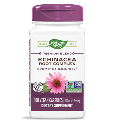 NATURE'S WAY, Echinacea Root Complex, 100 vcaps.